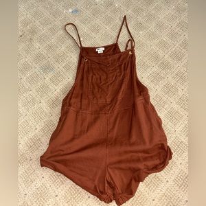 brown romper